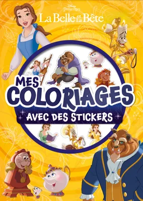 LA BELLE AU BOIS DORMANT - Mes coloriages avec Stickers