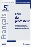 Français 5ème Professeur - Passeurs de textes (Cycle 4) - 2016