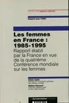 Les femmes en France : 1895, rapport pour l'ONU