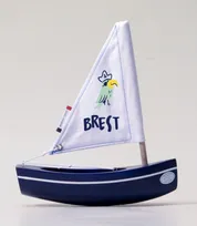 Bachi 17 cm Voile Perroquet + Brest bleu marine
