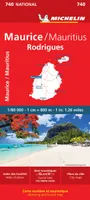 Carte Nationale  Maurice / Mauritius - Rodrigues