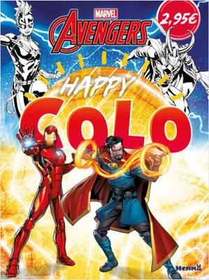 Marvel Avengers - Happy colo (Iron Man et Dr Strange)