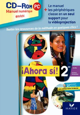 Ahora si ! Espagnol 2de éd 2010 - Pack de 3 CD ROM manuel numérique enrichi version non utilisateur