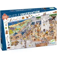 Puzzle observation - 100 Pcs - chateau fort