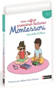 Mon coffret premières lectures Montessori - une drôle d'affaire - , Niveau 4 - dès 4 ans