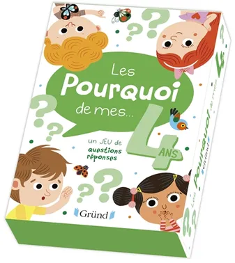 Les pourquoi de mes 4 ans - un jeu de questions réponses - Desfour, Aurélie  - Librairie Le Forum du Livre