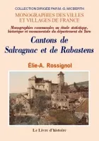 Salvagnac et Rabastens (cantons de). monographies communales