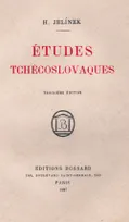 ETUDES TCHECOSLOVAQUES