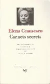 Elena Ceausescu, Carnets secrets, - EDITION PRESENTEE