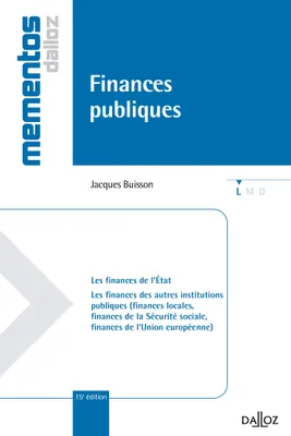Finances publiques - 15e éd., Mémentos