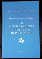 Démographie - analyse et synthèse, Histoire des idées et politiques de population
