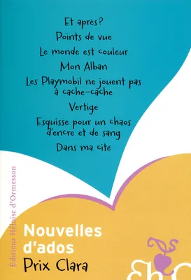 Nouvelles d'ados (Prix Clara 2012)