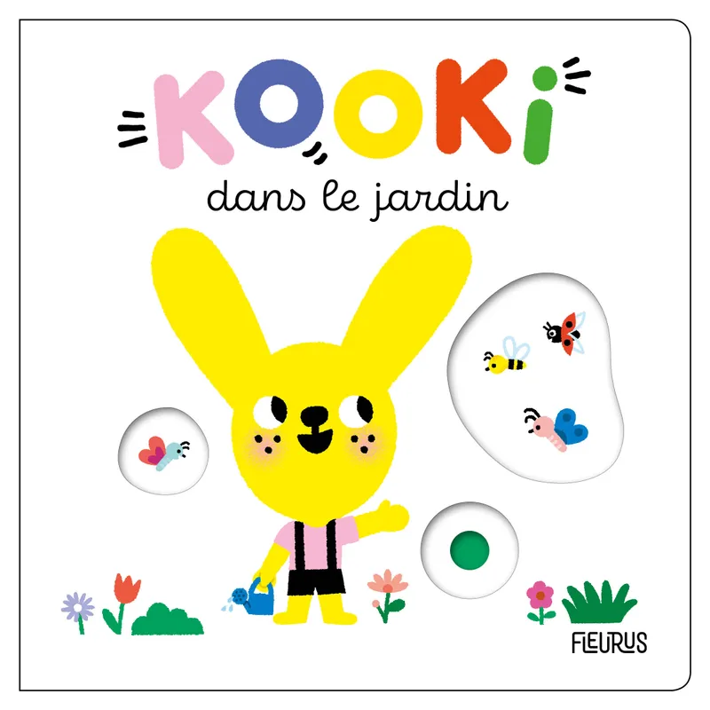 Livres Jeunesse Les tout-petits Albums animés et pop-up Kooki dans le jardin Cocklico, Marion