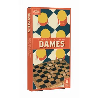 Jeux - Dames Bois Vintage