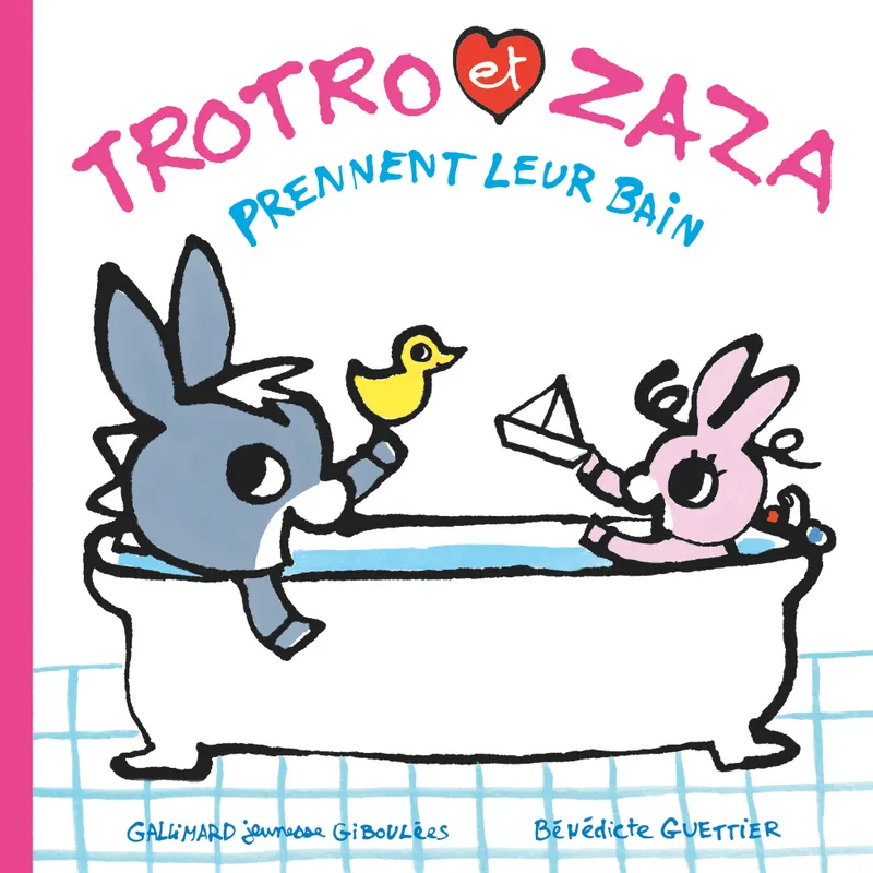 1, Trotro et Zaza prennent leur bain Bénédicte Guettier