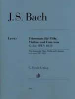 Trio Sonata In G BWV 1038, für Flöte, Violine und Continuo