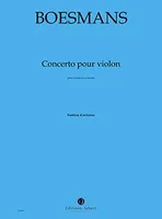 Concerto pour violon et orchestre