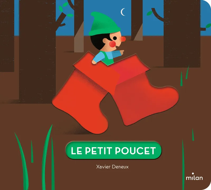 Jeux et Jouets Livres Livres pour les 0-3 ans Livres tout carton Les imagiers gigognes, Le Petit Poucet Xavier Deneux