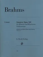 Sonate Op.120 No.1, Sonatas for Piano and Clarinet (or Viola) op. 120,1 and 2