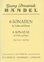 Six Sonatas, violin and piano.