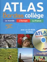 Atlas Bordas collège + cd édition 2017 grand public
