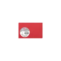 Paquet de 5 cartes simples 82x128mm 210g/m2 - Rouge groseille