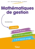 Mathématiques de gestion / fiches de cours, QCM, exercices corrigés