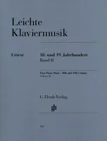 Musique facile pour piano - 18e et 19ème s. Volume II