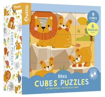 Mes cubes puzzle / 9 cubes, 6 puzzles