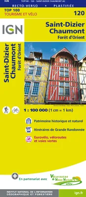 Top100120 Saint-Dizier/Chaumont  1/100.000