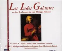Les indes Galantes - Version de chambre de Jean-Philippe Rameau
