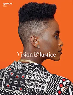 Magazine aperture 223 : vision & justice (richard avedon cover - black-and-white)