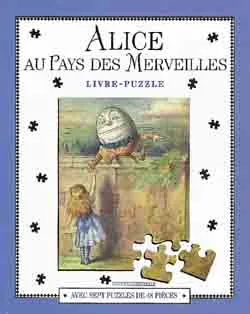 Alice au Pays des Merveilles, livre-puzzle Lewis Carroll