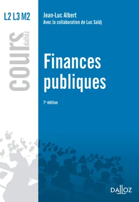 Finances publiques - 7e éd., Cours