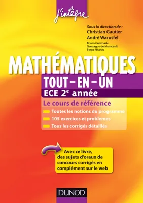 Mathématiques tout-en-un ECE 2e année - Le cours de référence, Le cours de référence