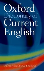 Oxford Dictionary of Current English 4th Edition