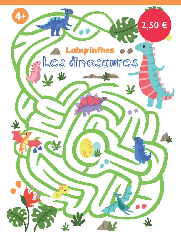Jeux et Jouets Loisirs créatifs Livres loisirs créatifs Blocs labyrinthes - Les dinosaures XXX