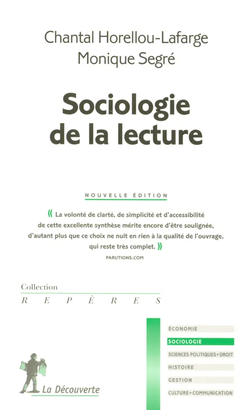 Livres Sciences Humaines et Sociales Sciences sociales Sociologie de la lecture Chantal Horellou-Lafarge, Monique Segré