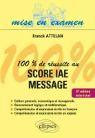 100% de réussite au score IAE - Message - 3e édition