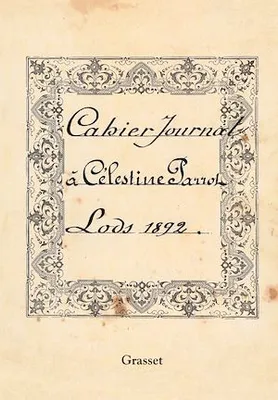 Cahier Journal, 1892