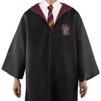Pack déguisement enfant Gryffondor : Robe de sorcier + cravate + 5 tatouages Harry Potter