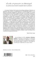 Ecole et pouvoir au Sénégal, La gestion du personnel enseignant dans le primaire