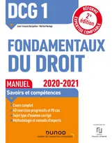 1, DCG 1 Fondamentaux du droit - Manuel - 2020/2021, 2020/2021