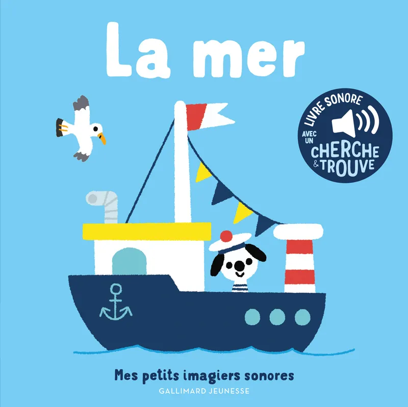 Livres Jeunesse de 3 à 6 ans Recueils, contes et histoires lues La mer, Des sons à écouter, des images à regarder Marion Billet