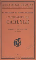 Un précurseur du national-socialisme : l'actualité de Carlyle