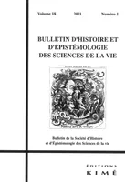 Bulletin d'Histoire et d'Epistemologie...18 / 1