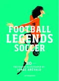 Football Legends Soccer - 20 Postcards /anglais