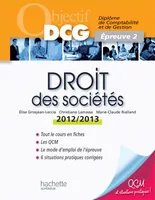 2, Objectif DCG Droit des sociétés 2012/2013