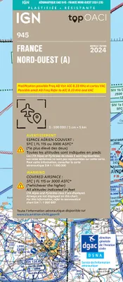 OACI945 FRANCE NORD-OUEST PELLICULÉE 2024