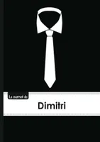 Le carnet de Dimitri - Lignes, 96p, A5 - Cravate